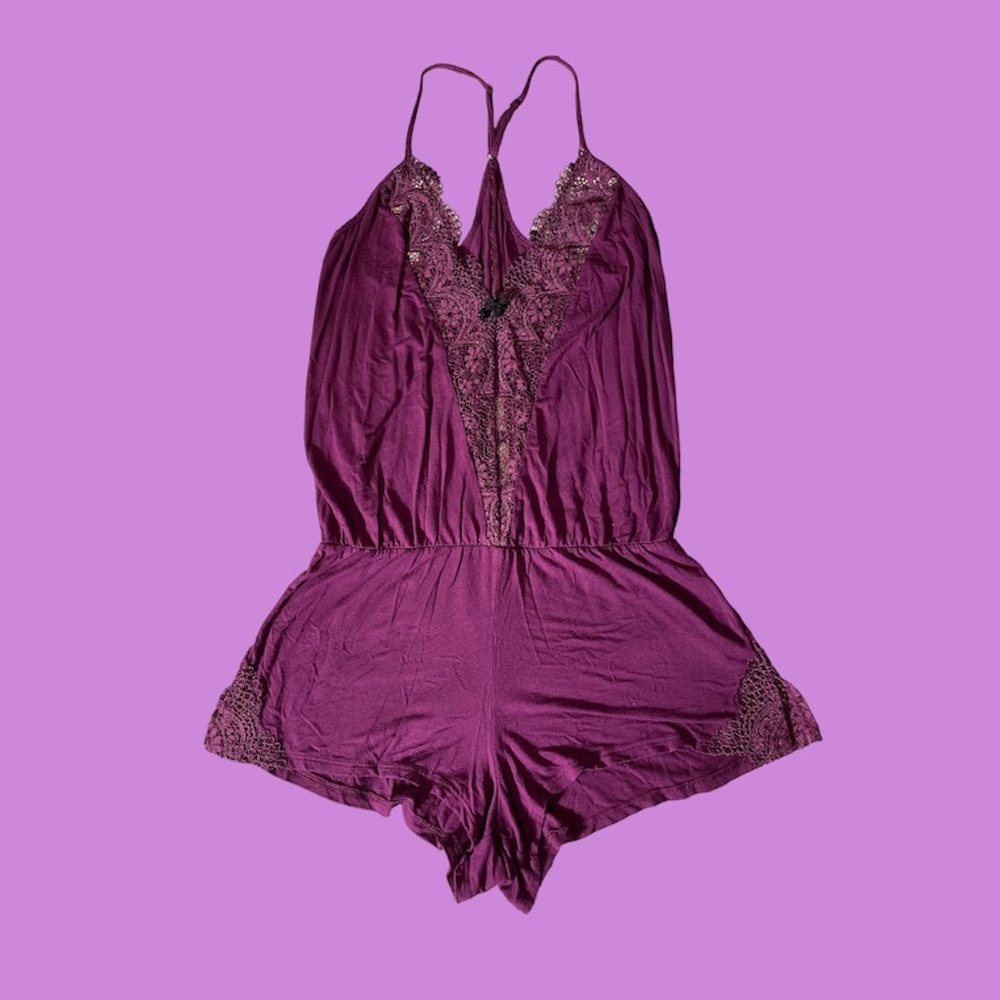 Victoria’s Secret Plum Romper